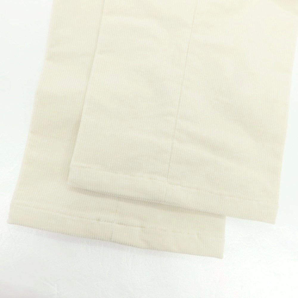 【中古】【未使用】ジーステージ g-stage ストレッチ コーデュロイパンツ オフホワイト【 44 】【 状態ランクS 】【 メンズ 】