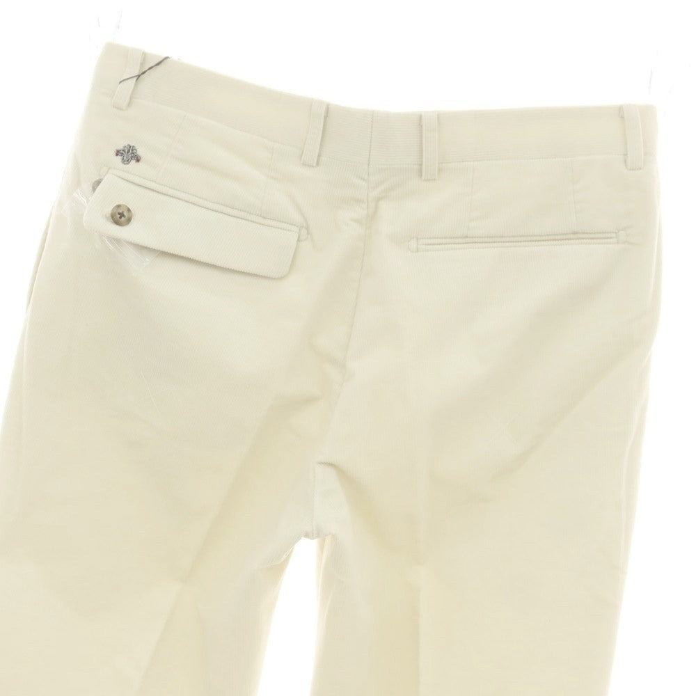 【中古】【未使用】ジーステージ g-stage ストレッチ コーデュロイパンツ オフホワイト【 44 】【 状態ランクS 】【 メンズ 】