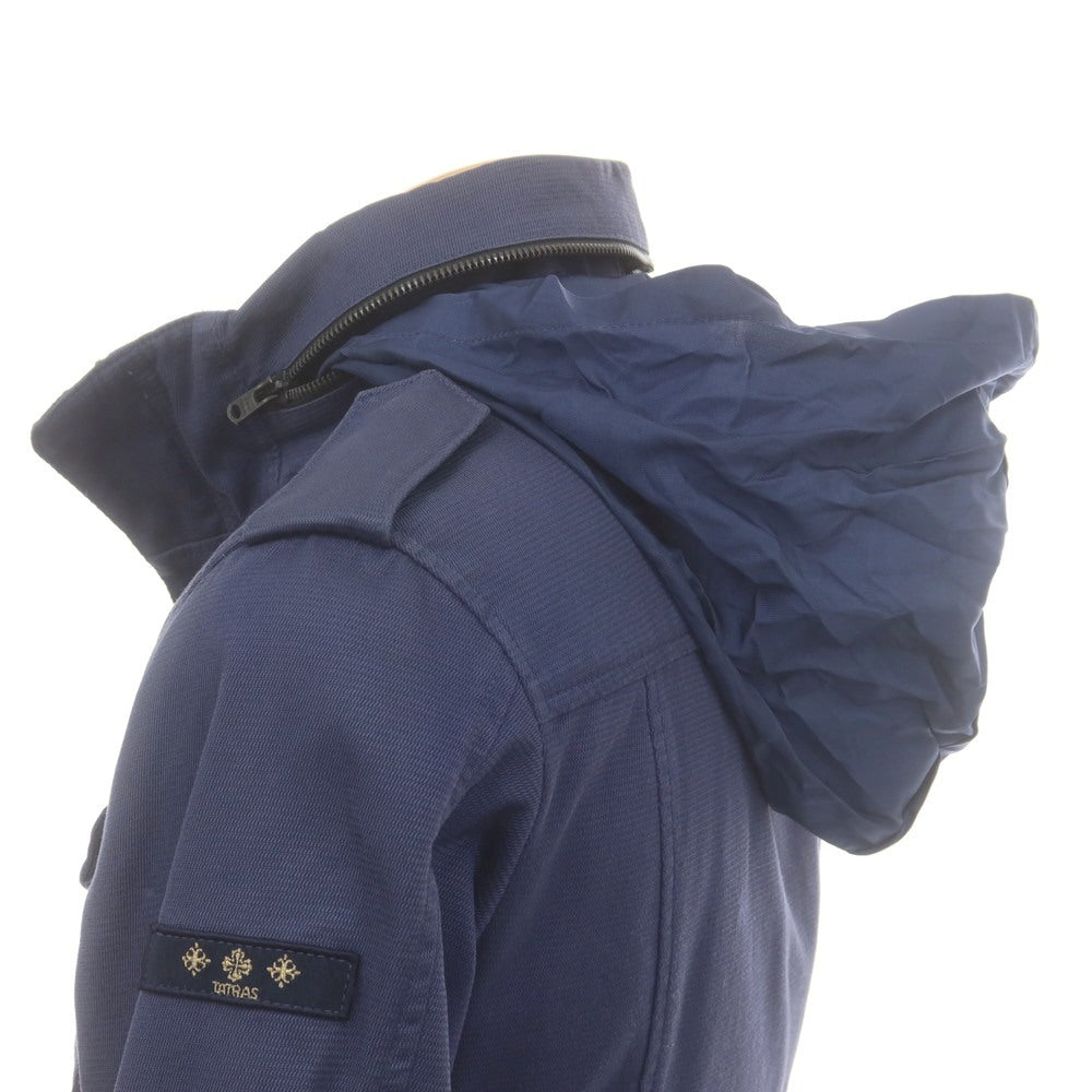 【中古】タトラス TATRAS コットンポリエステルナイロン M-65型 フィールドジャケット ネイビー【 1 】【 状態ランクD 】【 メンズ 】