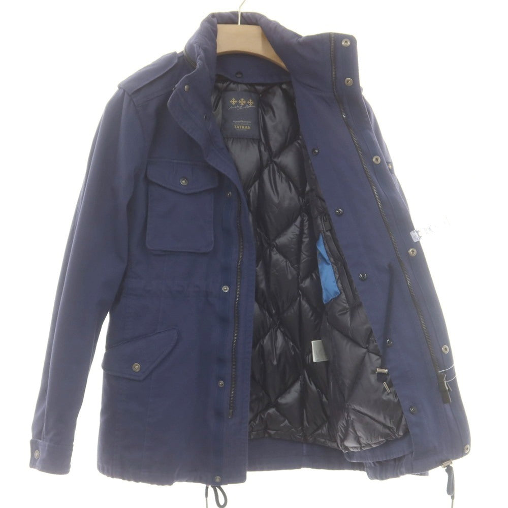 【中古】タトラス TATRAS コットンポリエステルナイロン M-65型 フィールドジャケット ネイビー【 1 】【 状態ランクD 】【 メンズ 】