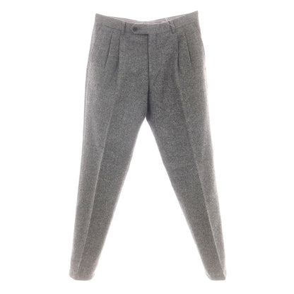 【中古】ジーステージ g-stage ウールポリエステル カジュアルスラックスパンツ グレー【 44 】【 状態ランクA 】【 メンズ 】