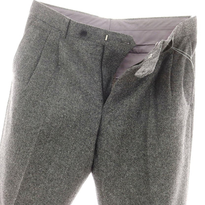【中古】ジーステージ g-stage ウールポリエステル カジュアルスラックスパンツ グレー【 44 】【 状態ランクA 】【 メンズ 】