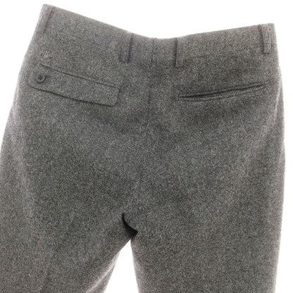【中古】ジーステージ g-stage ウールポリエステル カジュアルスラックスパンツ グレー【 44 】【 状態ランクA 】【 メンズ 】