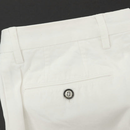 【中古】ピーティーゼロウーノ PT01 BEAMS F別注 ストレッチコットン カジュアルスラックスパンツ ホワイト【 44 】【 状態ランクB 】【 メンズ 】