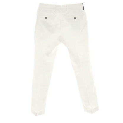 【中古】ピーティーゼロウーノ PT01 BEAMS F別注 ストレッチコットン カジュアルスラックスパンツ ホワイト【 44 】【 状態ランクB 】【 メンズ 】