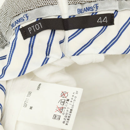 【中古】ピーティーゼロウーノ PT01 BEAMS F別注 ストレッチコットン カジュアルスラックスパンツ ホワイト【 44 】【 状態ランクB 】【 メンズ 】