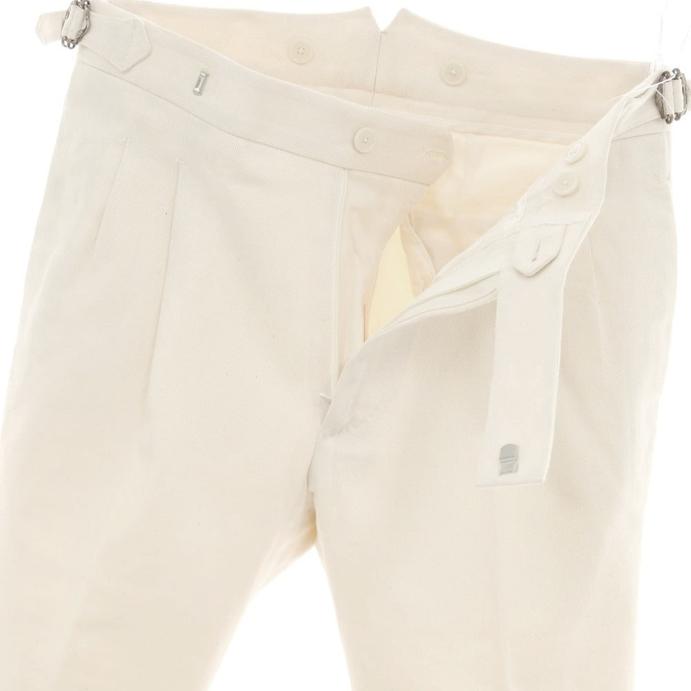【中古】タリアトーレ TAGLIATORE Brilla per il gusto別注 ストレッチコットン カジュアルスラックスパンツ ナチュラル【 42 】【 状態ランクB 】【 メンズ 】
