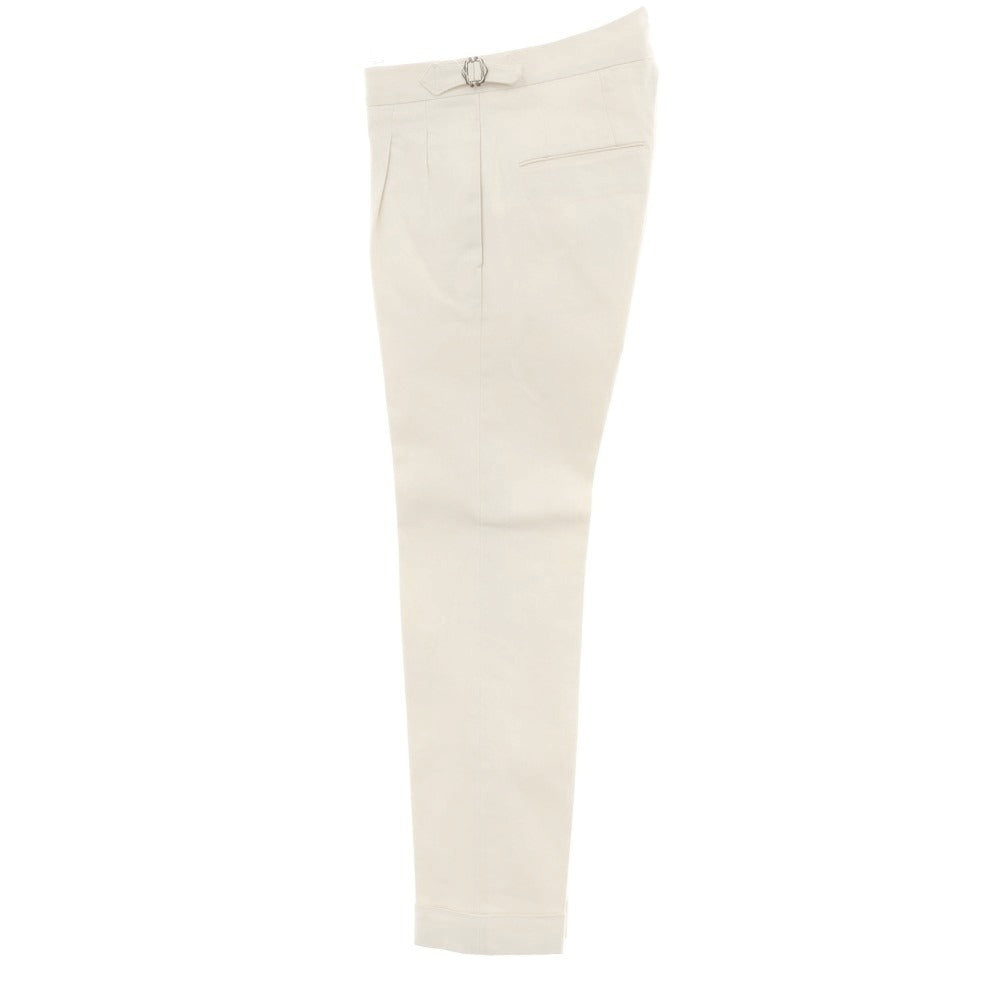 【中古】タリアトーレ TAGLIATORE Brilla per il gusto別注 ストレッチコットン カジュアルスラックスパンツ ナチュラル【 42 】【 状態ランクB 】【 メンズ 】