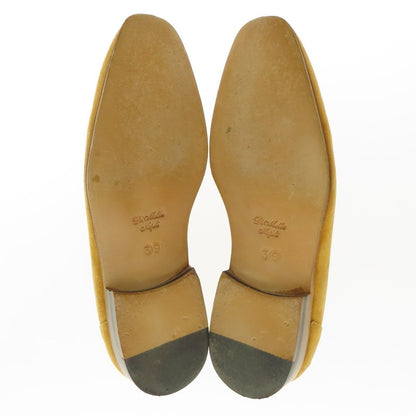 【中古】ディメッラ DI MELLA SHIPS別注 スエード タッセル ローファー ライトブラウン【 39 】【 状態ランクB 】【 メンズ 】
