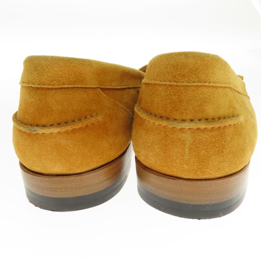 【中古】ディメッラ DI MELLA SHIPS別注 スエード タッセル ローファー ライトブラウン【 39 】【 状態ランクB 】【 メンズ 】