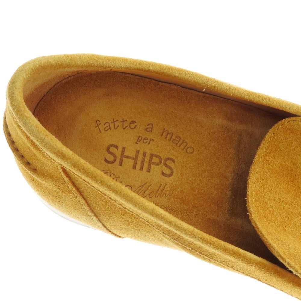 【中古】ディメッラ DI MELLA SHIPS別注 スエード タッセル ローファー ライトブラウン【 39 】【 状態ランクB 】【 メンズ 】