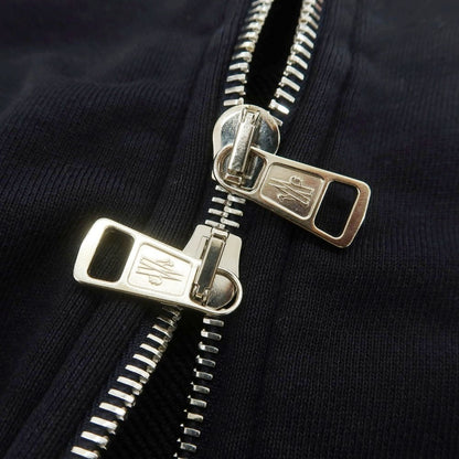 【中古】モンクレール MONCLER コットン スウェット ダブルジップ パーカー ダークネイビー【 S 】【 状態ランクB 】【 メンズ 】