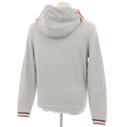 【中古】モンクレール MONCLER コットン スウェット ダブルジップ パーカー グレー【 S 】【 状態ランクB 】【 メンズ 】