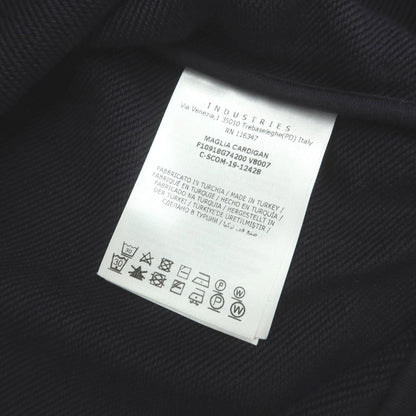 【中古】モンクレール MONCLER コットン スウェット ダブルジップ パーカー ダークネイビー【 S 】【 状態ランクB 】【 メンズ 】