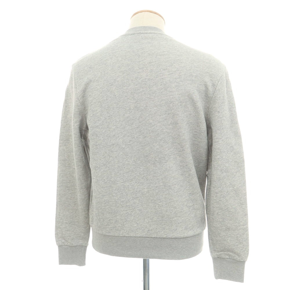 【中古】モンクレール MONCLER コットン クルーネック スウェット グレー【 S 】【 状態ランクB 】【 メンズ 】