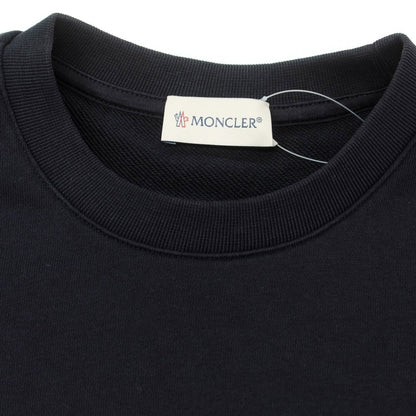 【中古】モンクレール MONCLER コットン クルーネック スウェット ダークネイビー【 S 】【 状態ランクB 】【 メンズ 】