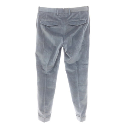 【中古】ピーティートリノ PT TORINO コットンベロア カジュアルスラックスパンツ グレーブルー【 44 】【 状態ランクC 】【 メンズ 】