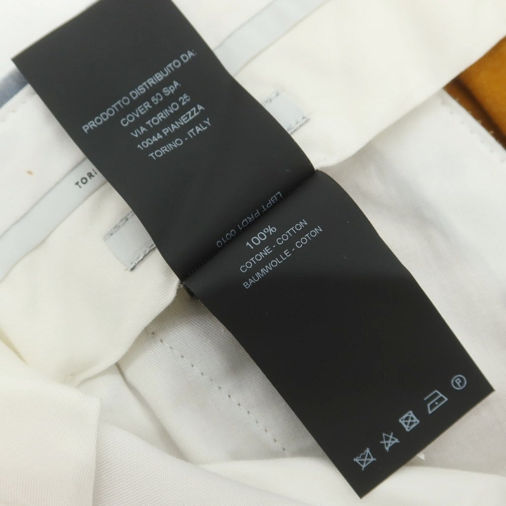 【中古】ピーティートリノ PT TORINO コットンベロア カジュアルスラックスパンツ グレーブルー【 44 】【 状態ランクC 】【 メンズ 】