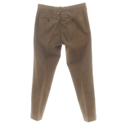 【中古】ピーティーゼロウーノ PT01 ストレッチコットン カジュアルスラックスパンツ ブラウン【 48 】【 状態ランクC 】【 メンズ 】