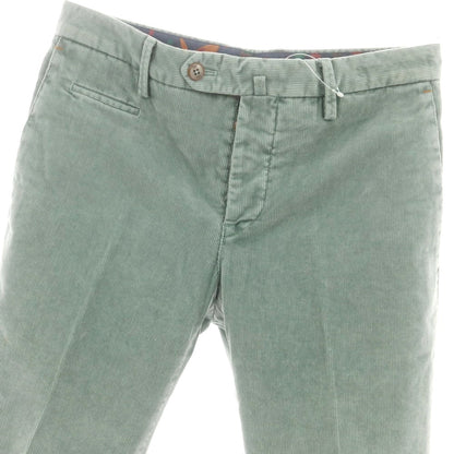 【中古】ピーティーゼロウーノ PT01 ストレッチコットン コーデュロイパンツ セージグリーン【 46 】【 状態ランクC 】【 メンズ 】