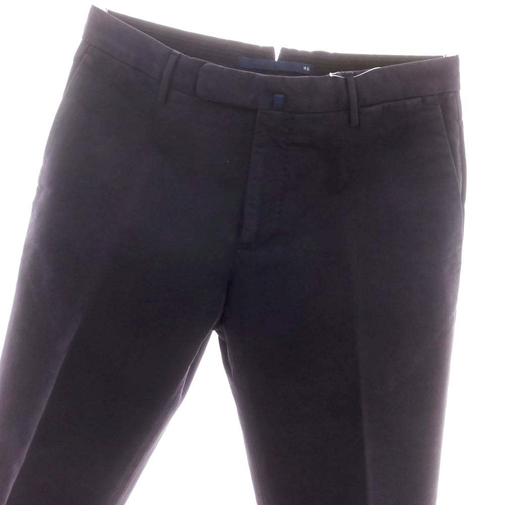 【中古】インコテックス INCOTEX ストレッチコットン カジュアルスラックスパンツ ネイビー【 46 】【 状態ランクC 】【 メンズ 】