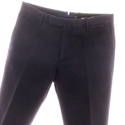 【中古】インコテックス INCOTEX ストレッチコットン カジュアルスラックスパンツ ネイビー【 46 】【 状態ランクC 】【 メンズ 】