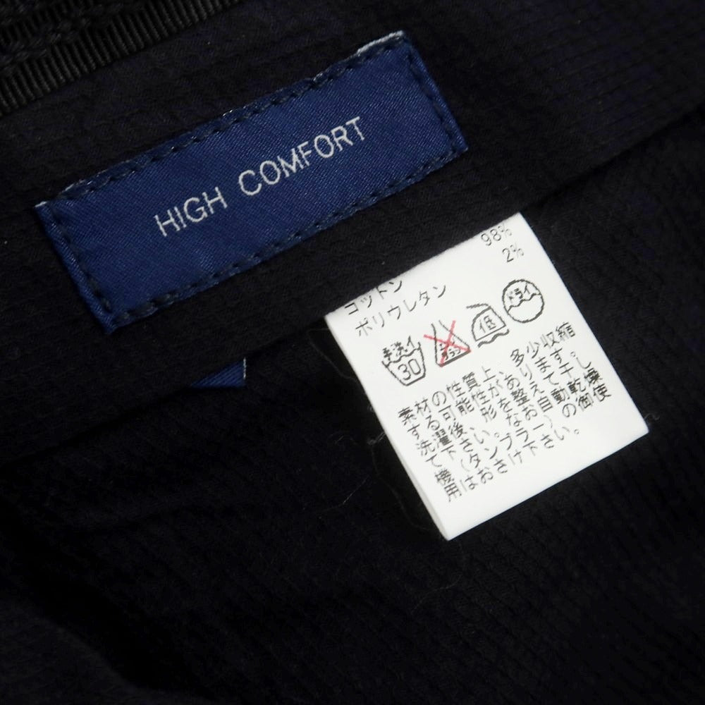 【中古】インコテックス INCOTEX ストレッチコットン カジュアルスラックスパンツ ネイビー【 46 】【 状態ランクC 】【 メンズ 】