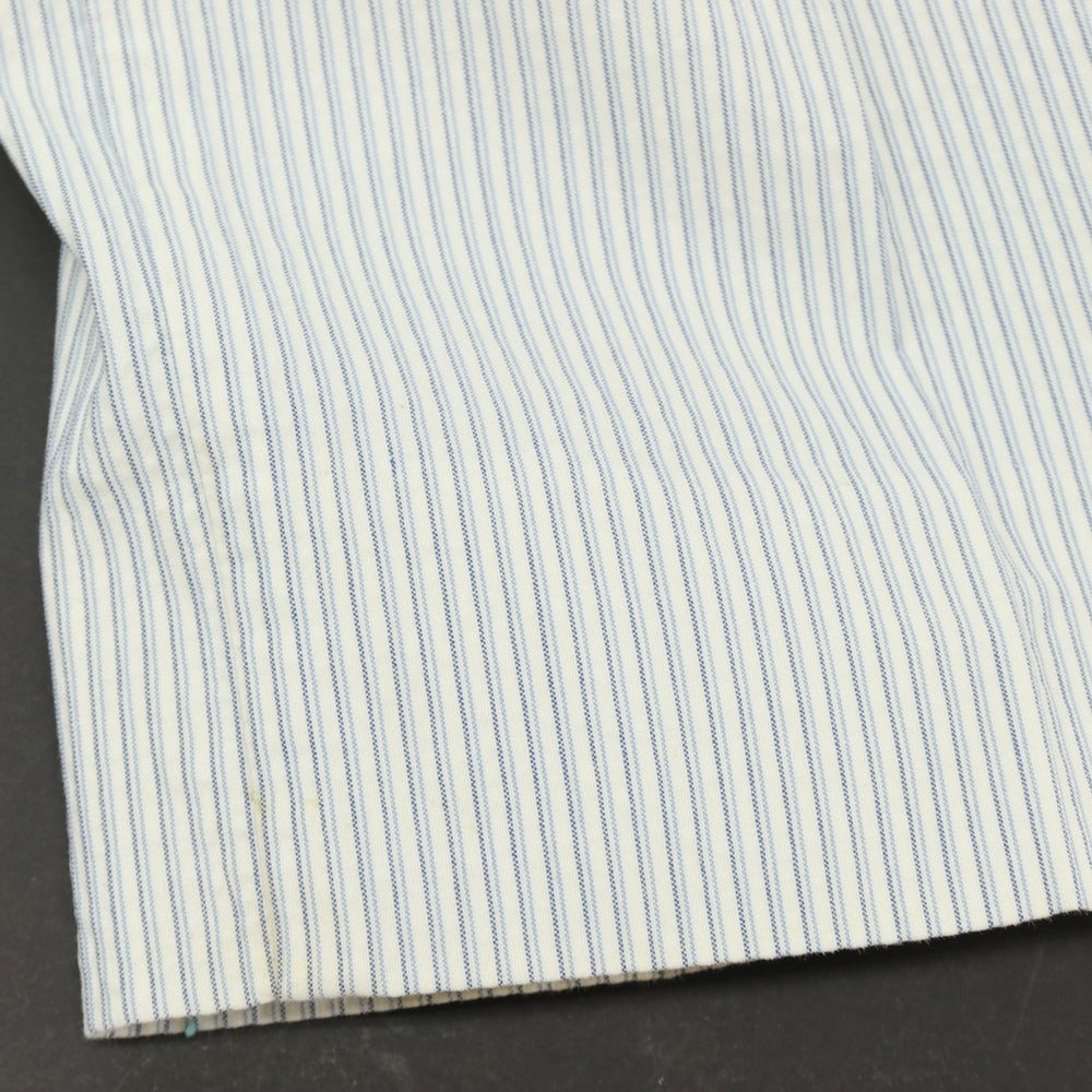 【中古】インコテックス INCOTEX コットン カジュアルスラックスパンツ ホワイトxブルー【 46 】【 状態ランクC 】【 メンズ 】