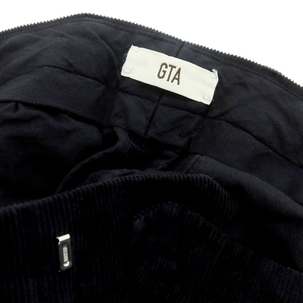 【中古】ジーティーアー G.T.A ストレッチコットン コーデュロイパンツ ダークネイビー【サイズ44】【 状態ランクB 】【 メンズ 】 [DPD]