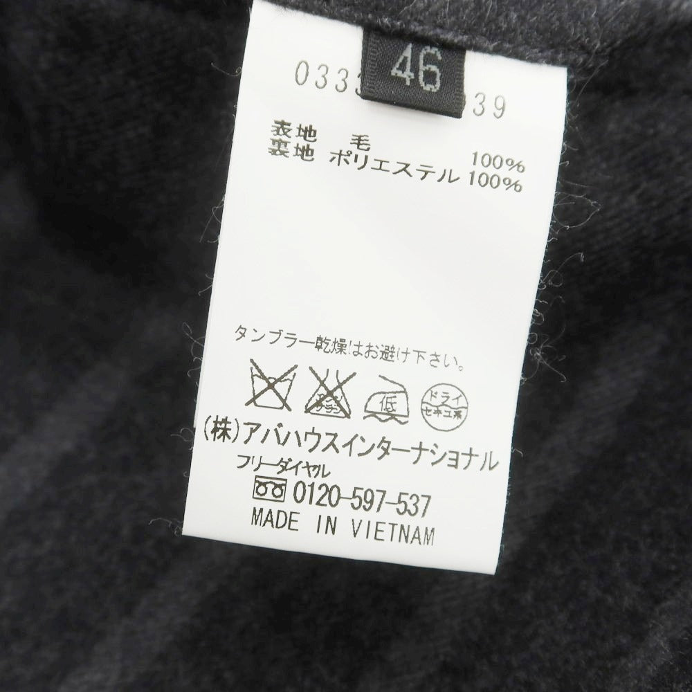 【中古】デザインワークス DESIGNWORKS ウール ストライプ カジュアルスラックスパンツ グレー【 46 】【 状態ランクB 】【 メンズ 】