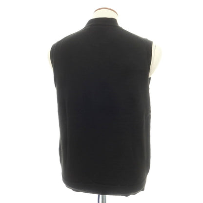 【中古】コムデギャルソン オムドゥ COMME des GARCONS HOMME DEUX 2025年春夏 ハイゲージ アクリルウール ニットベスト ブラック【 M 】【 状態ランクA 】【 メンズ 】