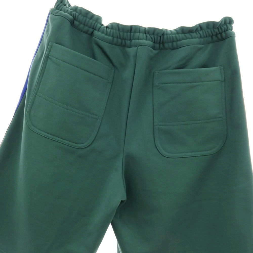 【中古】コムデギャルソン オムドゥ COMME des GARCONS HOMME DEUX 2025年春夏 ポリエステルコットン ジャージ ショートパンツ グリーン【サイズL】【 状態ランクA 】【 メンズ 】