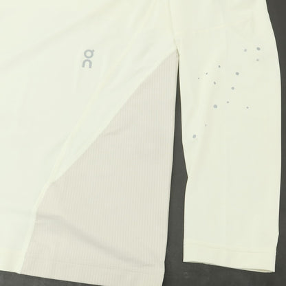 【中古】オン On × POST ARCHIVE FACTION ストレッチ ポリエステル 長袖Ｔシャツ ライトイエローxダークベージュ【 M 】【 状態ランクA 】【 メンズ 】