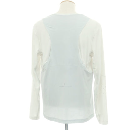 【中古】オン On × POST ARCHIVE FACTION ストレッチ ポリエステル 長袖Ｔシャツ ペールグリーンxライトグレー【 S 】【 状態ランクA 】【 メンズ 】