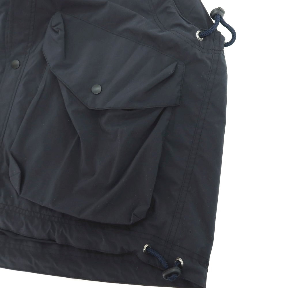 【中古】チェイス CHASSE ポリエステルナイロン スタンドカラーベスト ブルゾン ネイビー【サイズ2】【 状態ランクB 】【 メンズ 】[CPD]
