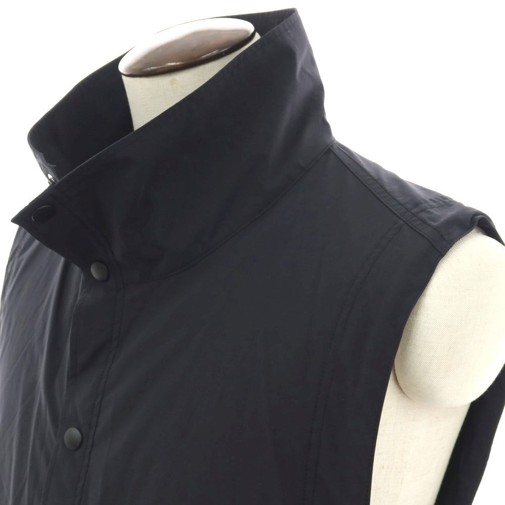 【中古】チェイス CHASSE ポリエステルナイロン スタンドカラーベスト ブルゾン ネイビー【 2 】【 状態ランクB 】【 メンズ 】