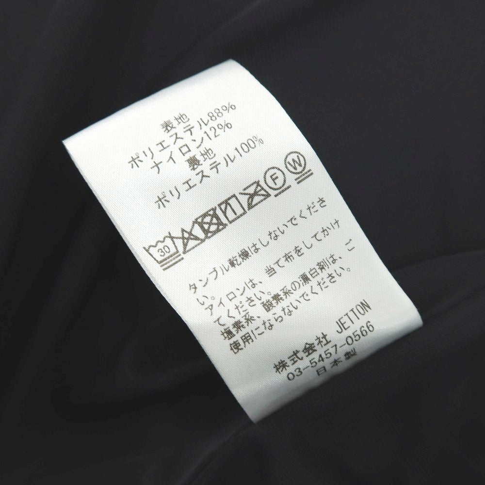 【中古】チェイス CHASSE ポリエステルナイロン スタンドカラーベスト ブルゾン ネイビー【サイズ2】【 状態ランクB 】【 メンズ 】[CPD]