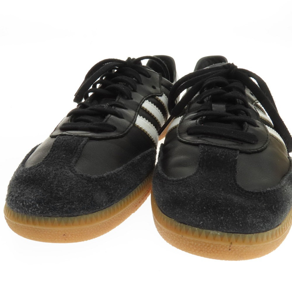 【中古】アディダス adidas SAMBA DECON スニーカー ブラック【 27 】【 状態ランクB 】【 メンズ 】