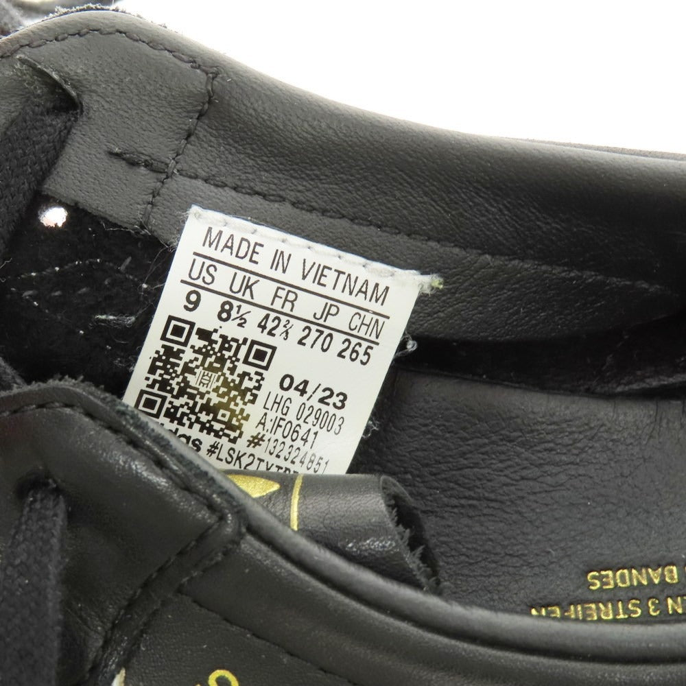 【中古】アディダス adidas SAMBA DECON スニーカー ブラック【 27 】【 状態ランクB 】【 メンズ 】