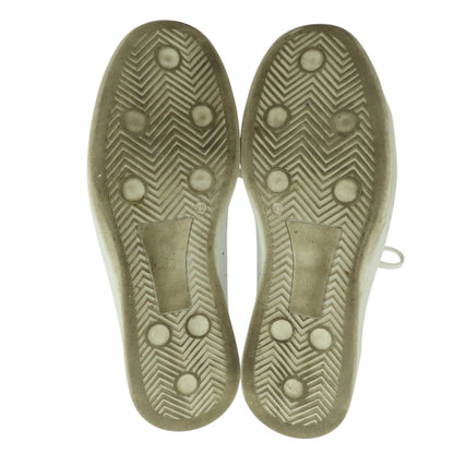 【中古】マテス Mates レザー スニーカー ホワイト【 27 】【 状態ランクC 】【 メンズ 】