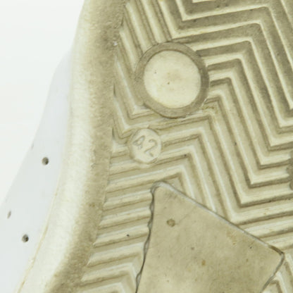 【中古】マテス Mates レザー スニーカー ホワイト【 27 】【 状態ランクC 】【 メンズ 】