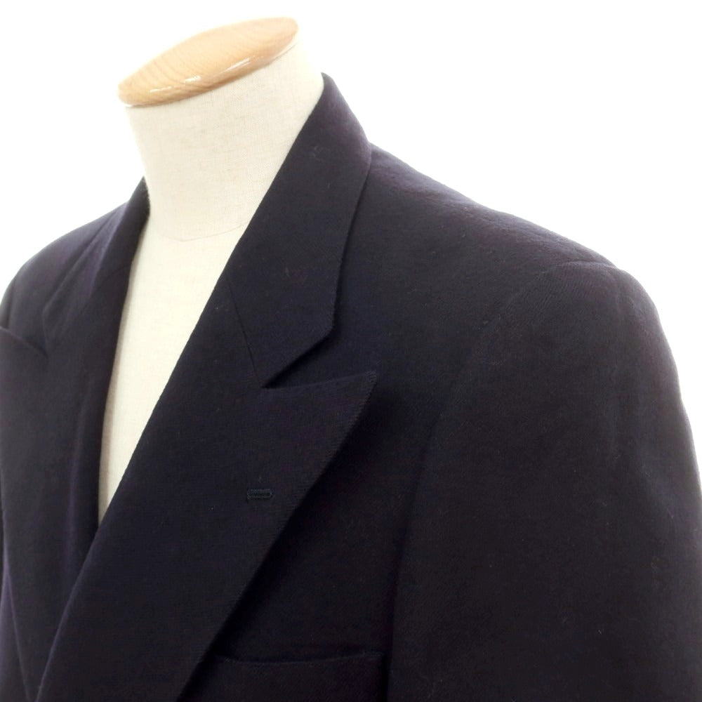 【中古】ポロ ラルフローレン Polo Ralph Lauren ウール ダブル テーラードジャケット ネイビー【 180-99-91 】【 状態ランクC 】【 メンズ 】