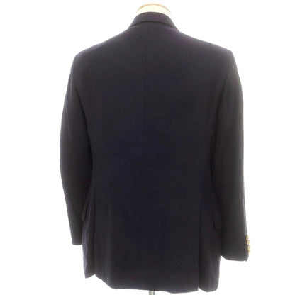 【中古】ポロ ラルフローレン Polo Ralph Lauren ウール ダブル テーラードジャケット ネイビー【 180-99-91 】【 状態ランクC 】【 メンズ 】