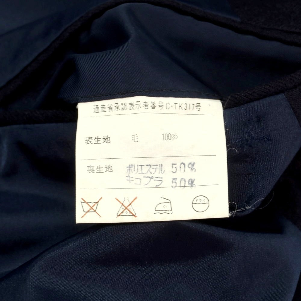 【中古】ポロ ラルフローレン Polo Ralph Lauren ウール ダブル テーラードジャケット ネイビー【 180-99-91 】【 状態ランクC 】【 メンズ 】