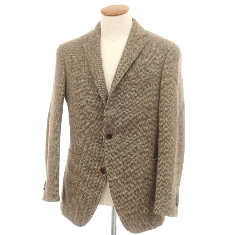【中古】ボリオリ BOGLIOLI DOVER ウール カジュアルジャケット ブラウン【 48 】【 状態ランクB 】【 メンズ 】