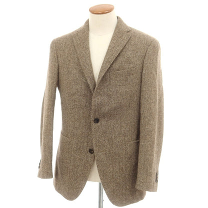 【中古】ボリオリ BOGLIOLI DOVER ウール カジュアルジャケット ブラウン【 48 】【 状態ランクB 】【 メンズ 】