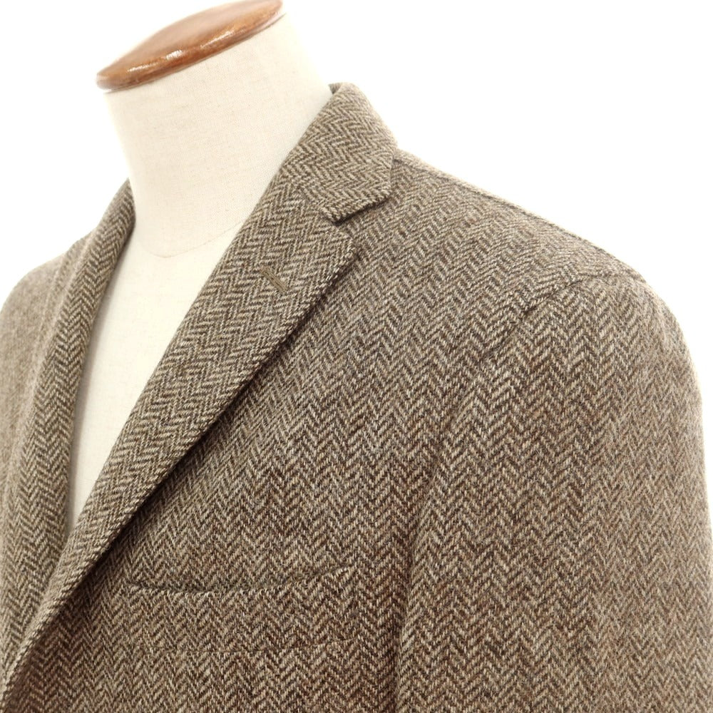 【中古】ボリオリ BOGLIOLI DOVER ウール カジュアルジャケット ブラウン【 48 】【 状態ランクB 】【 メンズ 】