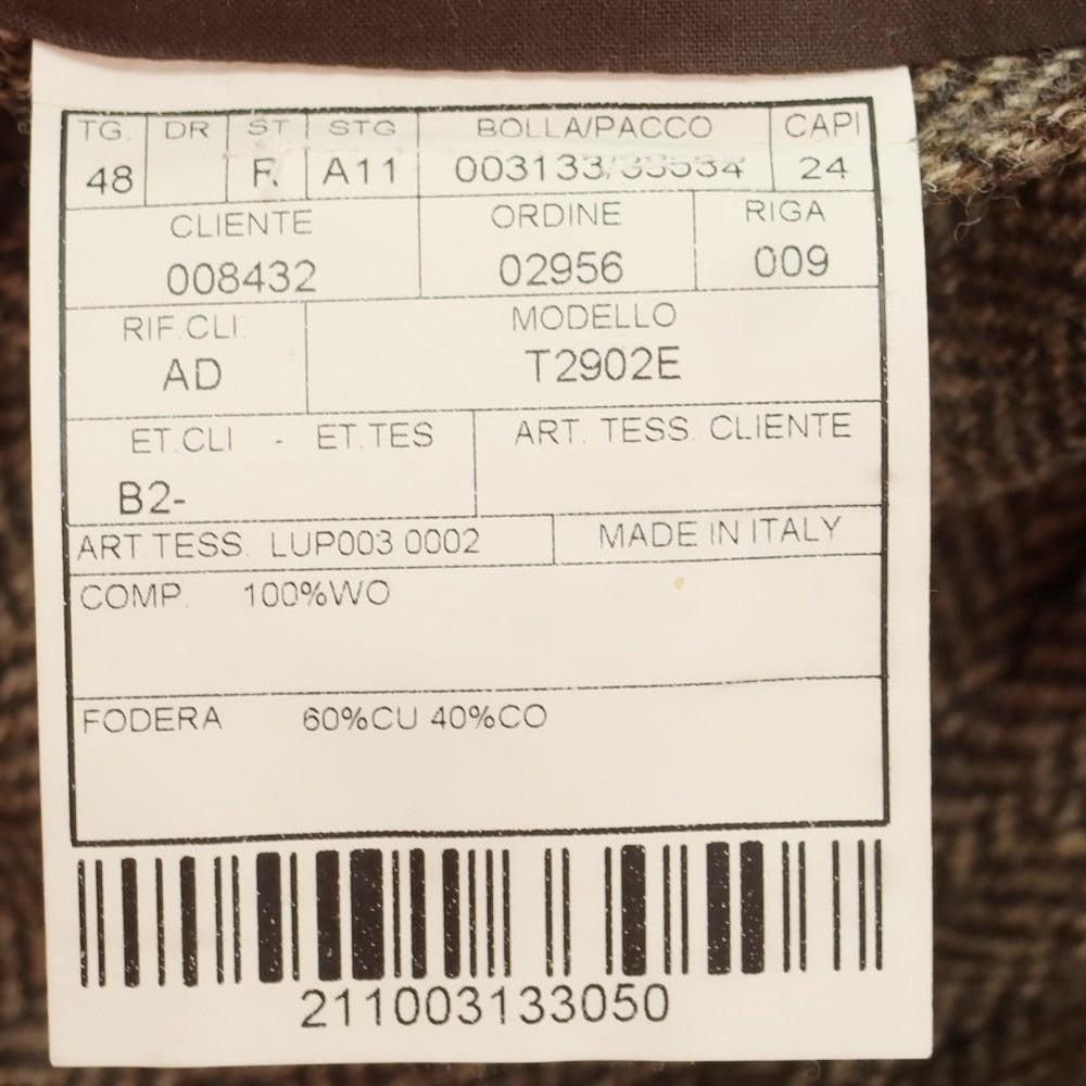 【中古】ボリオリ BOGLIOLI DOVER ウール カジュアルジャケット ブラウン【 48 】【 状態ランクB 】【 メンズ 】