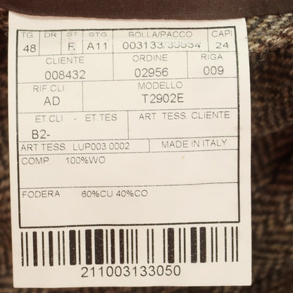 【中古】ボリオリ BOGLIOLI DOVER ウール カジュアルジャケット ブラウン【 48 】【 状態ランクB 】【 メンズ 】