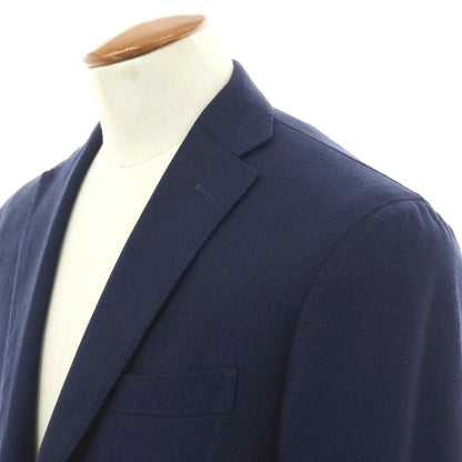 【中古】ボリオリ BOGLIOLI DOVER シルク 3B テーラードジャケット ネイビー【 48 】【 状態ランクC 】【 メンズ 】